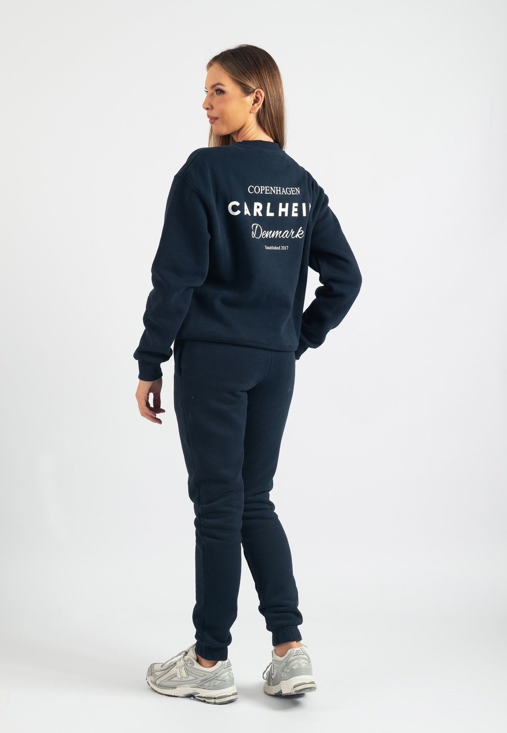 Harper Branded Sweatshirt (Navy)