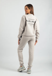 Harper Branded Sweatshirt (Stone)