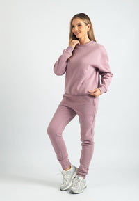 Harper Branded Sweatshirt (Dusty Pink)