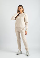 Harper Branded Sweatshirt (Beige)