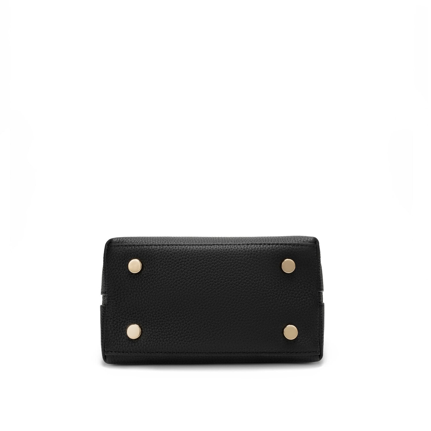 Selma Genuine Leather Handbag (Black)