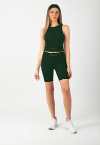 Serenita Shorts 8" (Forest Green)