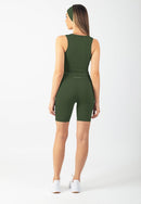 Serenita Shorts 8" (Khaki Green)