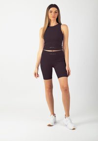 Serenita Shorts 8" (Plum)