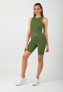Serenita Shorts 8" (Safari Green)