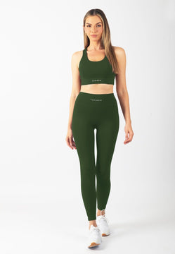 Serenita Sports bra (Khaki Green)