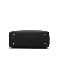 Stella Genuine Leather Handbag (Black)